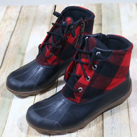 Sperry Shoes - Sperry Syren Gulf Waterproof Duck Boots Plaid